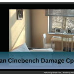 Can Cinebench Damage Cpu