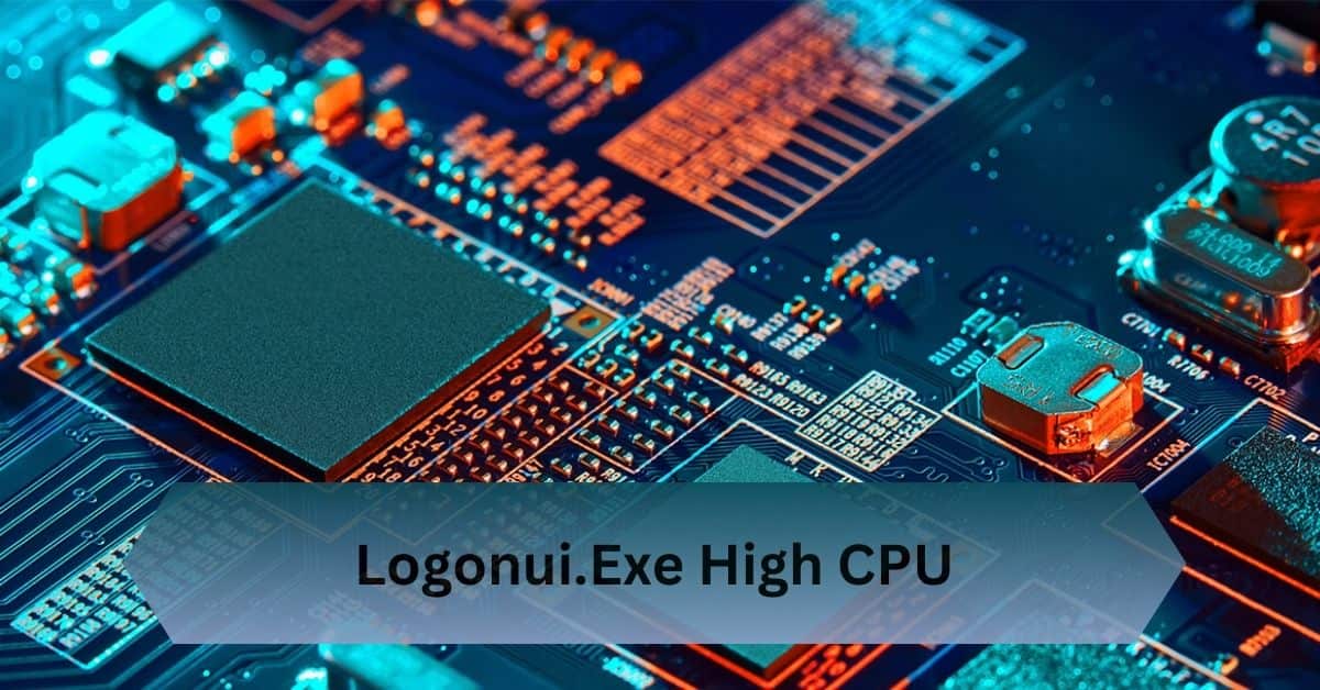 Logonui.Exe High CPU