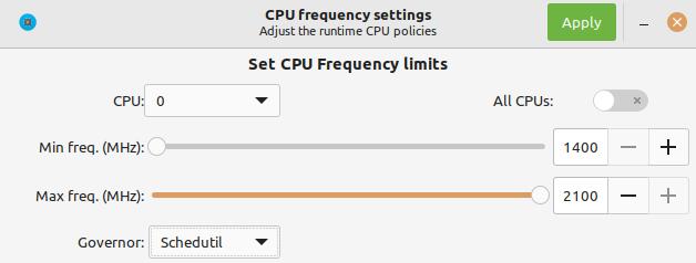 Verifying CPU Frequency Scaling